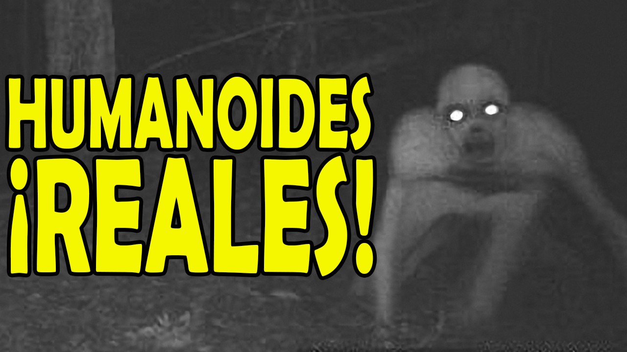 Recopilación de extraños humanoides reales grabados