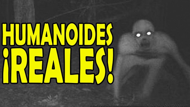 Recopilación de extraños humanoides reales grabados