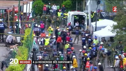 Séisme au Mexique : les secours poursuivent leurs recherches en direct