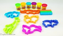 Kids Learn Teach Colors Play Doh Make n Mix Zoo Animal Names Toys Toddler Children Toy Fun Learning