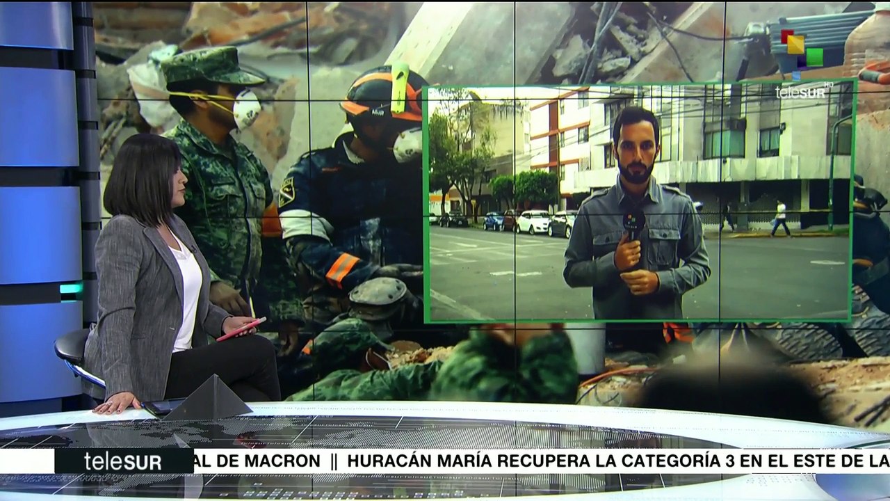 Siguen buscando mexicanos a sobrevivientes del sismo