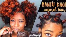 Defined Bantu Knot Out Breakdown | Short/Medium Natural Hair |   Every Strand TM (GIVEAWAY CLOSED)