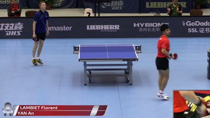 Video herunterladen: 2017 Austrian Open Highlights: Yan An vs Florent Lambiet (R32)