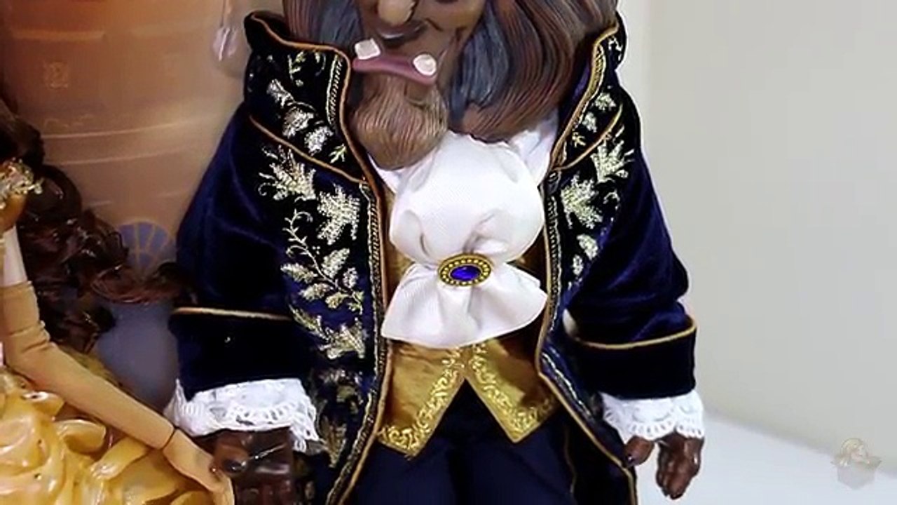 Disney Beauty and the Beast 18 Limited Edition Platinum Doll Set