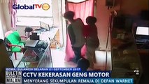 CCTV Rekam Aksi Penyerangan Geng Motor di Gowa