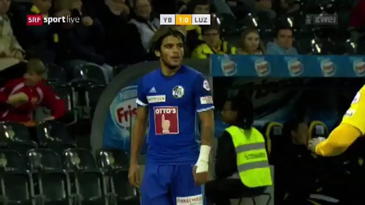 Young Boys 1:1 Luzern (Swiss Super League 20 September)