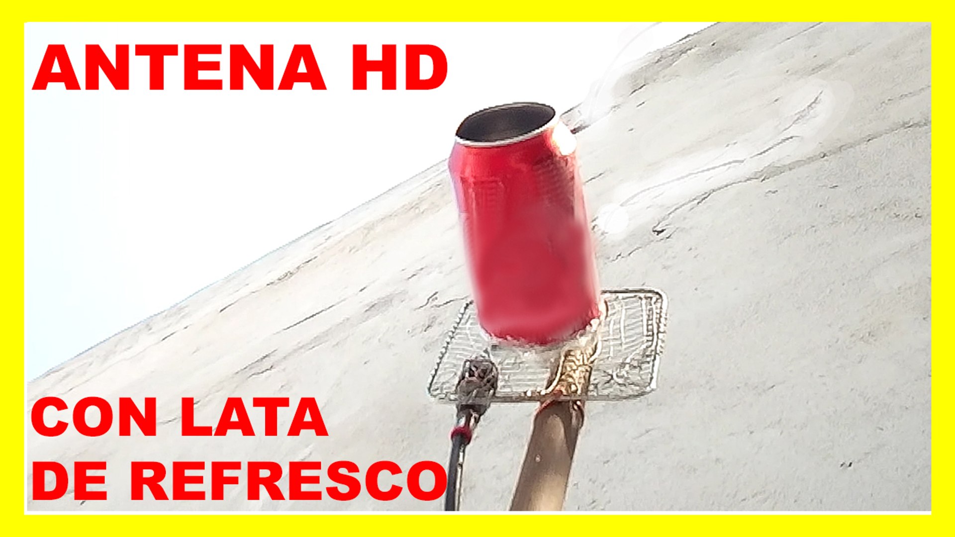 Como Hacer Antena Casera para Tv - Vídeo Dailymotion