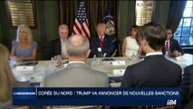 Corée du Nord: Donald Trump va annoncer de nouvelles sanctions