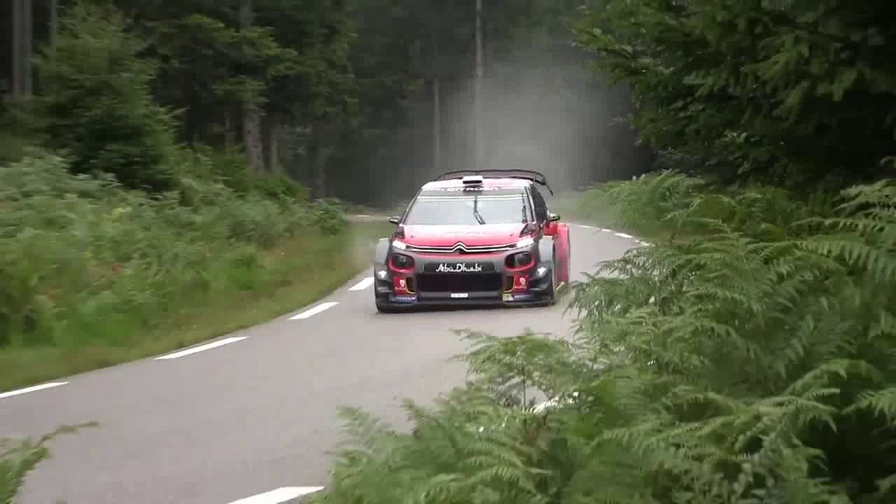 Sebastien Loeb - Test Citroën C3 WRC 2017