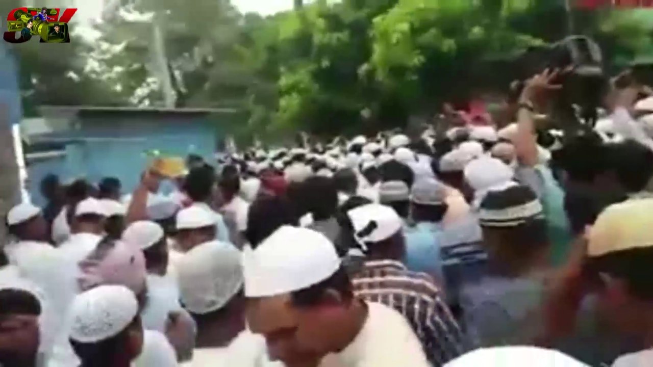 बिहार के दबंग नेता तस्लीमुद्दीन सहब का निधन - जनाज़े पे 10 लाख लोग-सब आंखो में आंसू छोर गये
