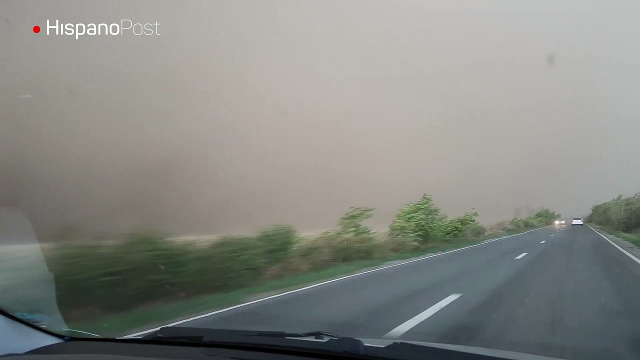 Rumanía vivió una tormenta similar a los huracanes que sacuden el Caribe