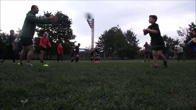 Rugby Klub Bratislava training 20sept2017 Rugby school