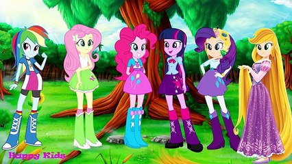 My Little Pony MLP Equestria Girls Transforms Into Rapunzel