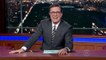 Stephen Colbert Pokes Fun at Trump for Obsession With Ratings | THR News