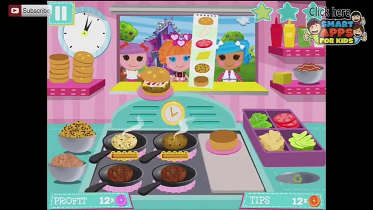 Lalaloopsy Diner - iPad app demo for kids - Ellie