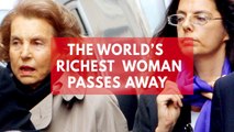 Liliane Bettencourt dies: The world's richest woman passes away