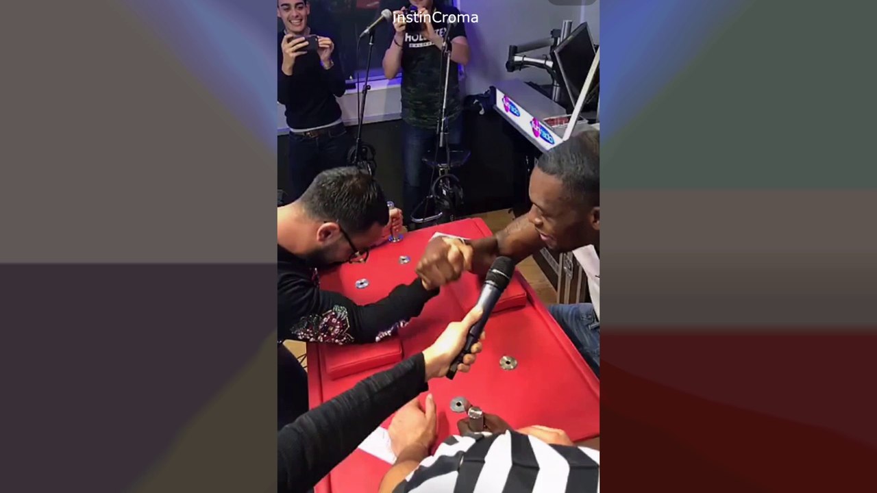 Zidane accueil les joueurs du PSG, Lacrim défié au bras de fer  instinZAP Aurier Rabiot Benzema