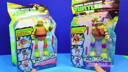 Download Video: TEENAGE MUTANT NINJA TURTLES Nickelodeon Leo & Raph TMNT Mutations TMNT Video Toy Review