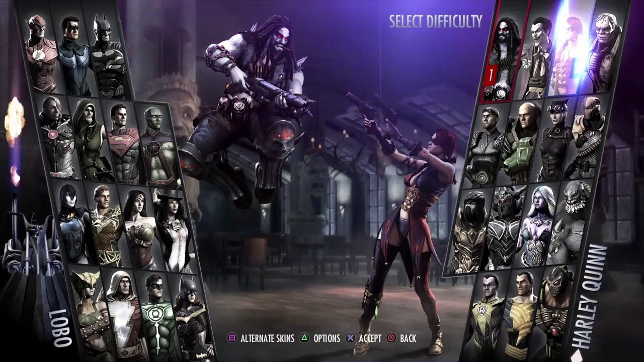 Lobo favourite injustice 1 character