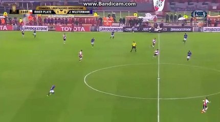 Amazing Sekond Goal Scocco (2-0) River Plate vs Jorge Wilstermann