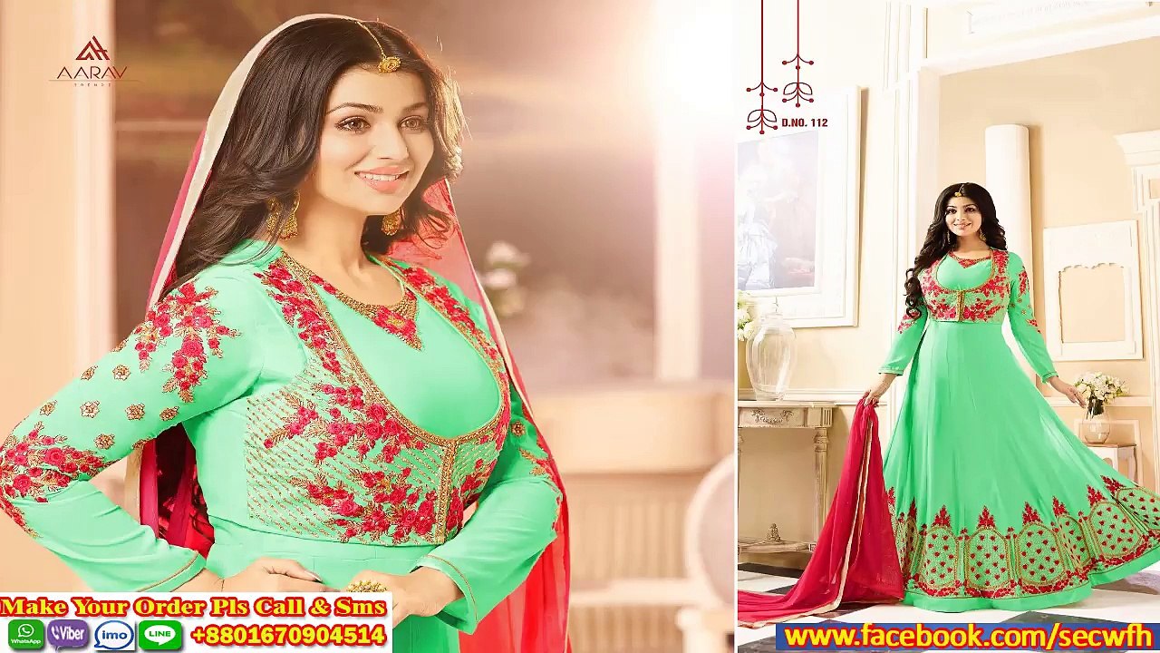 Latest Indian Dresses Collections 2017 __ AAYESHA TAKIA Anarkali Suits __ AARAV TRENDZ AAFREEN