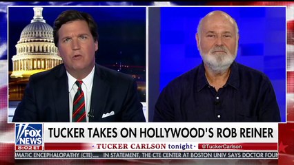 WATCH: Rob Reiner hand it to Tucker
