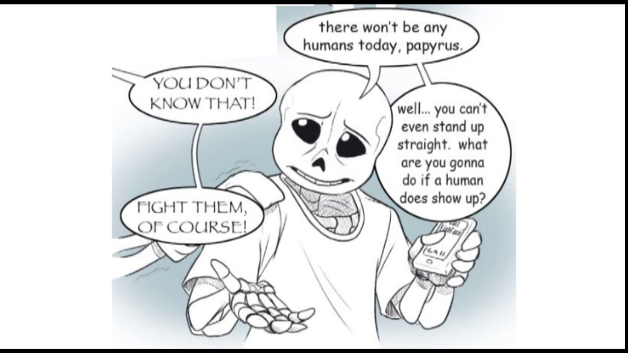 Undertale Comic: Sick Day