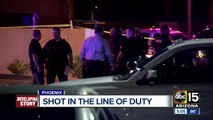 Phoenix officer recovering after Wednesday night shooting