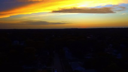 Sept 21 2017  Dixon, IL  Drone  Sunset Colors