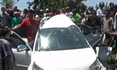 KA Tabrak Mobil di Perlintasan Tanpa Palang, 2 Orang Tewas