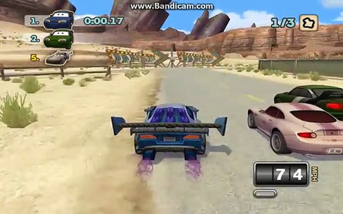 Cars Mater National Hi Octane Sarges Off Road Challenge with Boost (3 laps)