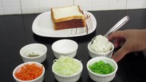 Veg MAYO SANDWICH - Perfect for Kids Lunchbox