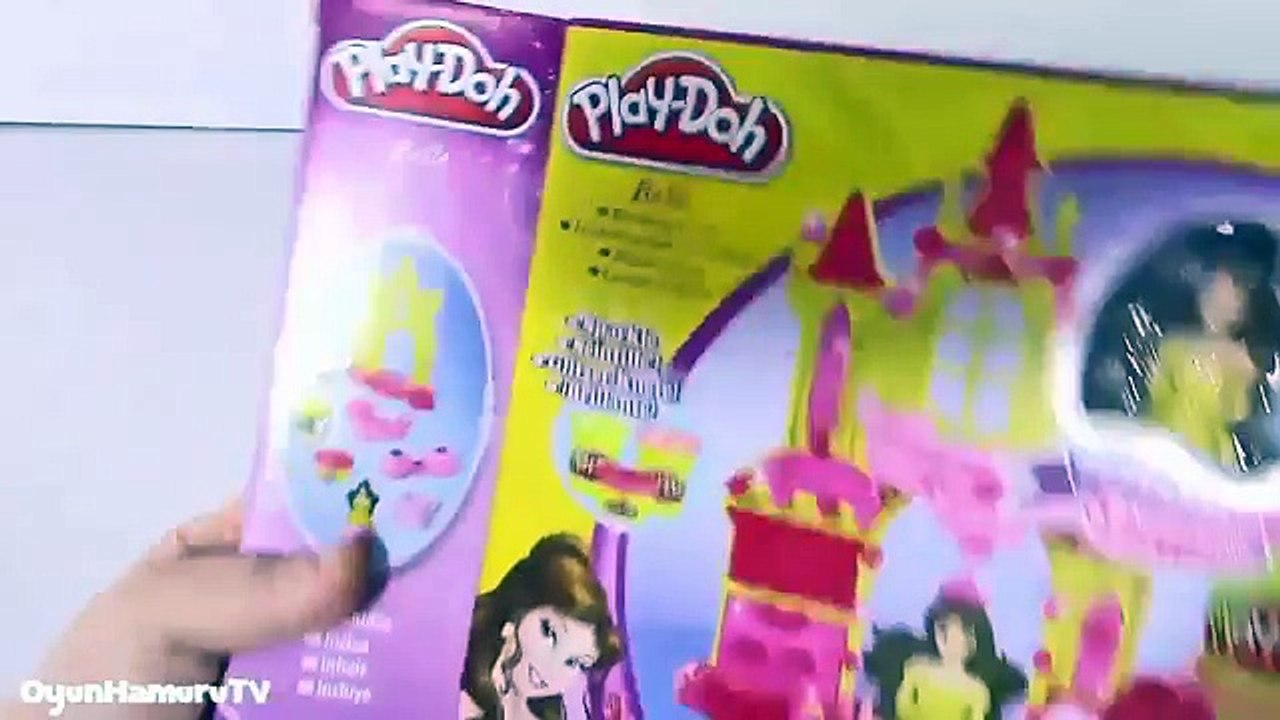 Play Doh Disney Prenses Bellein Sarayı Oyun Hamuru Seti Oyuncak Tanıtımı