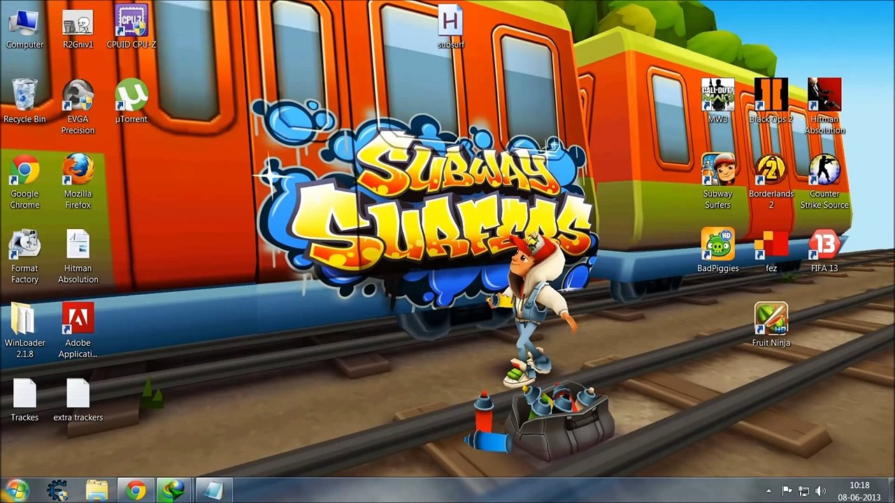How to play subway surfers on PC with keyboard / arrow keys [Working 2016]
