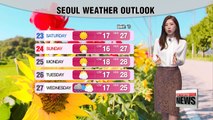 Fine fall weather with sunny days and cool nights _ 092217