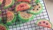 수박 쿠키 만들기 Watermelon Cookies 초코칩 쿠키