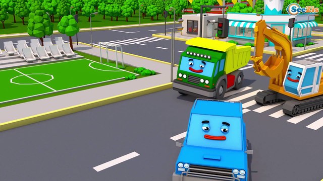 Pequeno Trator Trabalhando Para Crianças | Desenhos Animados Carros Bebês Compilação de 20 min