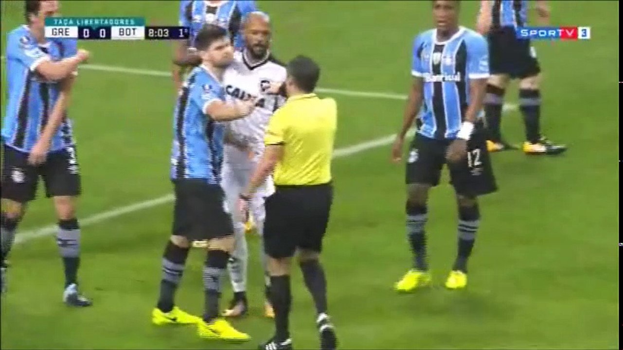 Grêmio 1x0 Botafogo sportv 3super compacto libertadores 2017