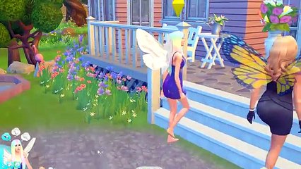 Sortir ensemble Fée Conte de fée fantaisie Jeu laisse partie fête jouer piscine séries vidéo Sims 4 7