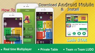 How To Download & Install Android Mobile& Play Ludo STAR : 2017 (New) Akmal Pardasi