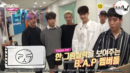 [ENG SUB] 170919 SHOW CHAMPION Behind - B.A.P cut