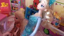Anna and Elsa Toddlers Icecream Truck Disney Frozen Kids Eat Enjoy Play doh Shopkins Toys In Action