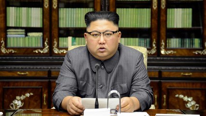 Kim slams Trump as "mentally deranged"
