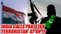 India at UN General Assembly: Lashes out at Pakistan, calls it Terroristan | Oneindia News