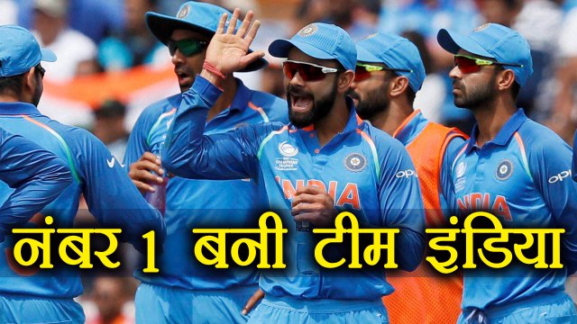 India vs Australia ODI match: Team India became number 1 in ODI Ranking | वनइंडिया हिंदी