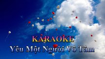 Karaoke Nhạc Trẻ : Yêu Một Người Vô Tâm - Bảo Anh [ No Copyright Music - Remix Music ]