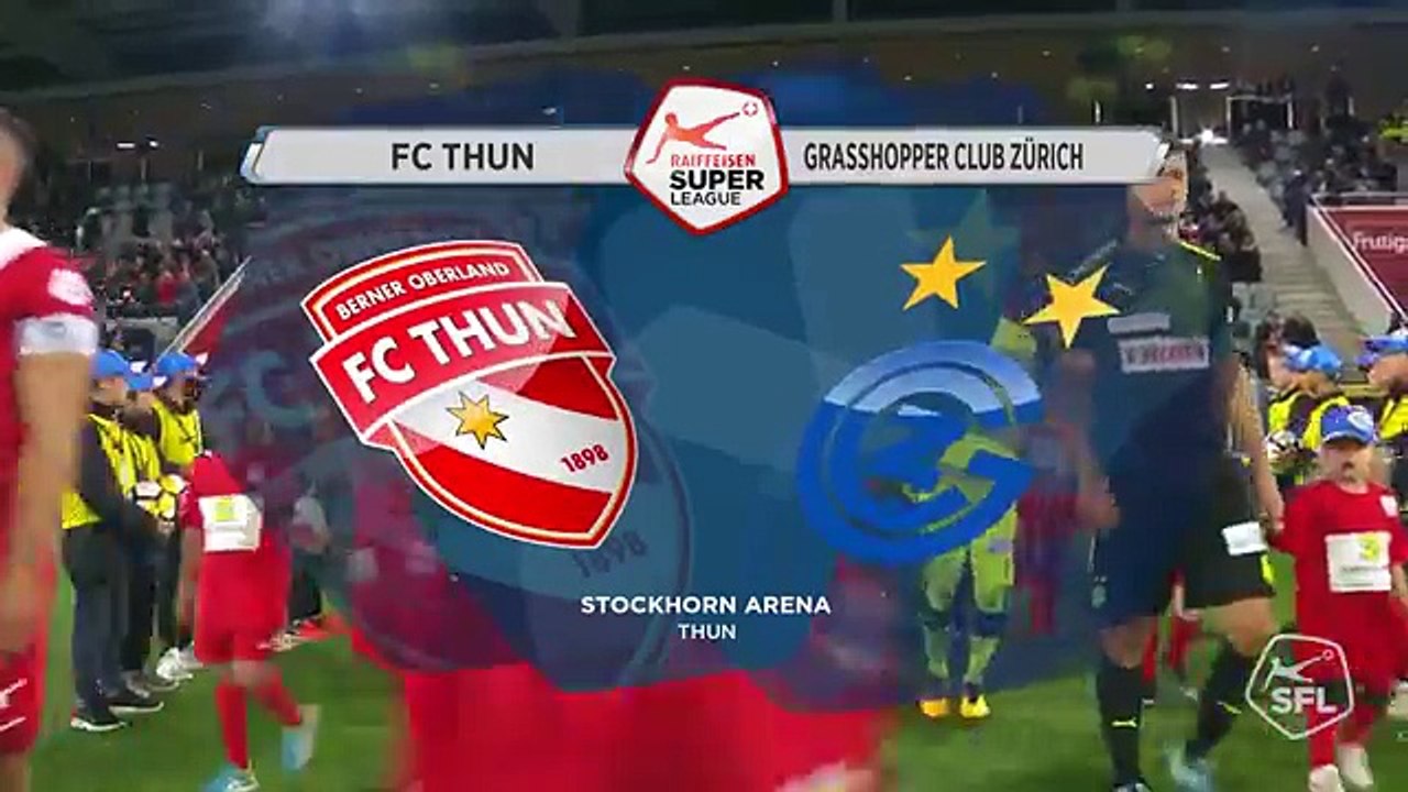 Thun 2:2 Grasshoppers (Swiss Super League 21 September)