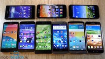 AnTuTu 5: LG G3, Sony Xperia Z2, HTC One M8, Samsung Galaxy S5, Nexus 5, Meizu MX3, Lenovo Vibe X