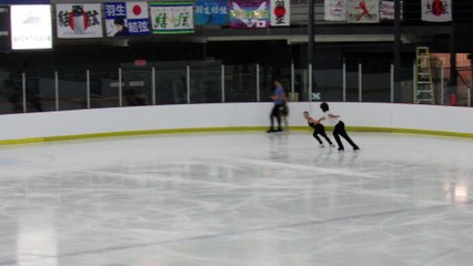 Julianne Séguin / Charlie Bilodeau 2017-09-21 ACI FS practice (fan cam)