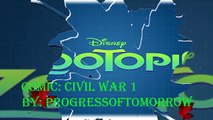 Zootopia Comic | Nick x Judy | Civil War Part 1
